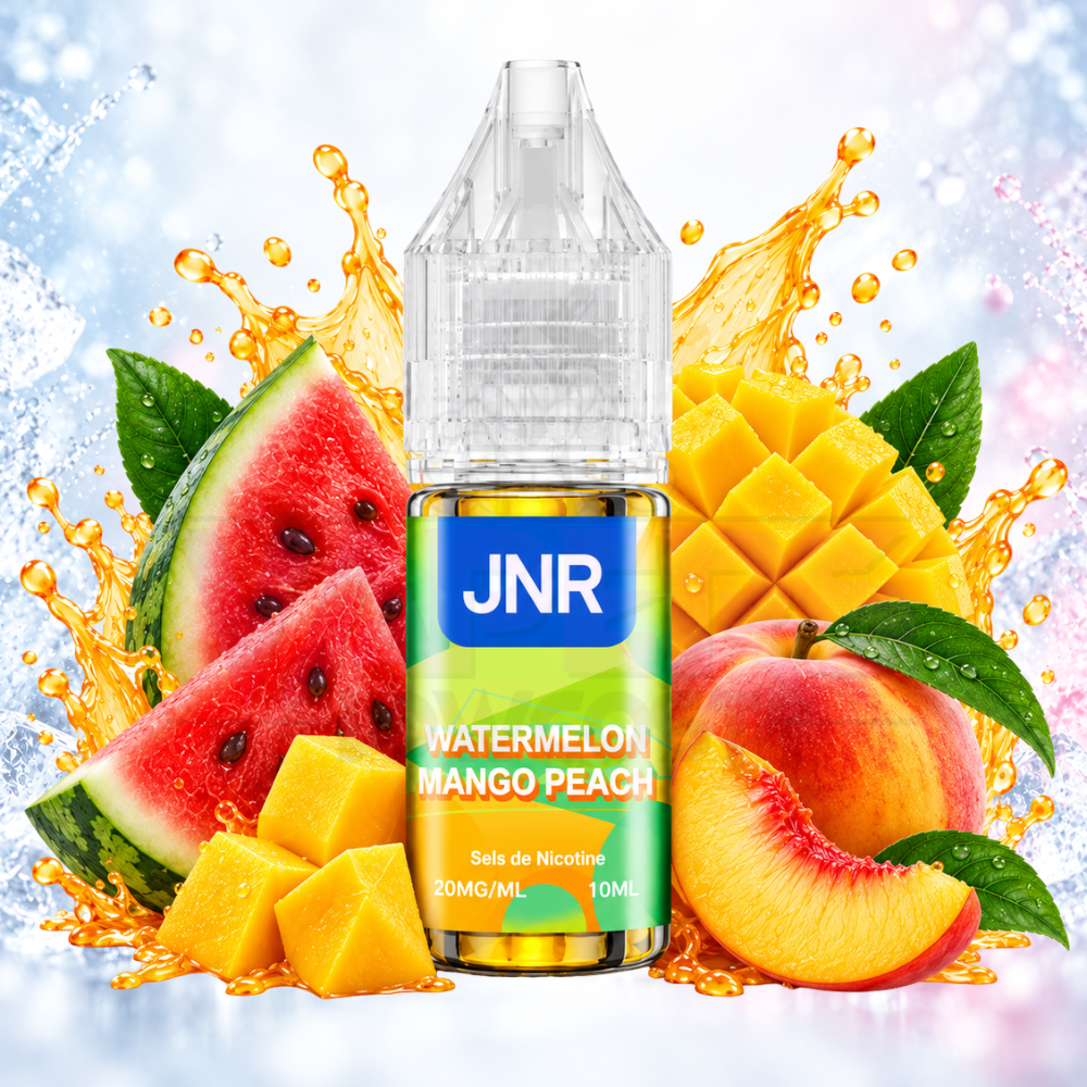 JNR Nic Salt Watermelon Mango Peach 20mg