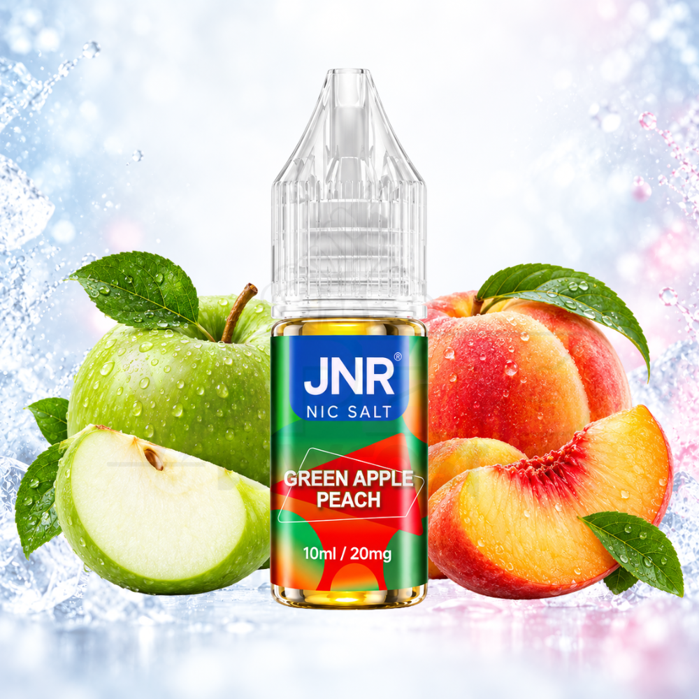 JNR Nic Salt Green Apple Peach