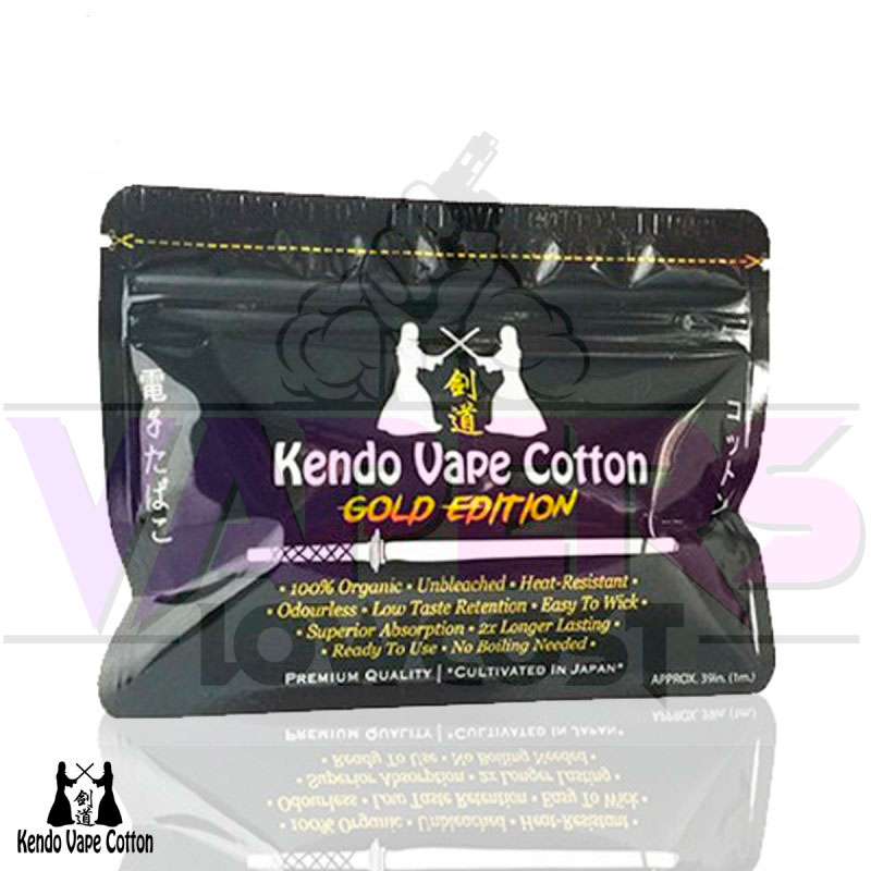 kendo-vape-cotton-gold-edition-