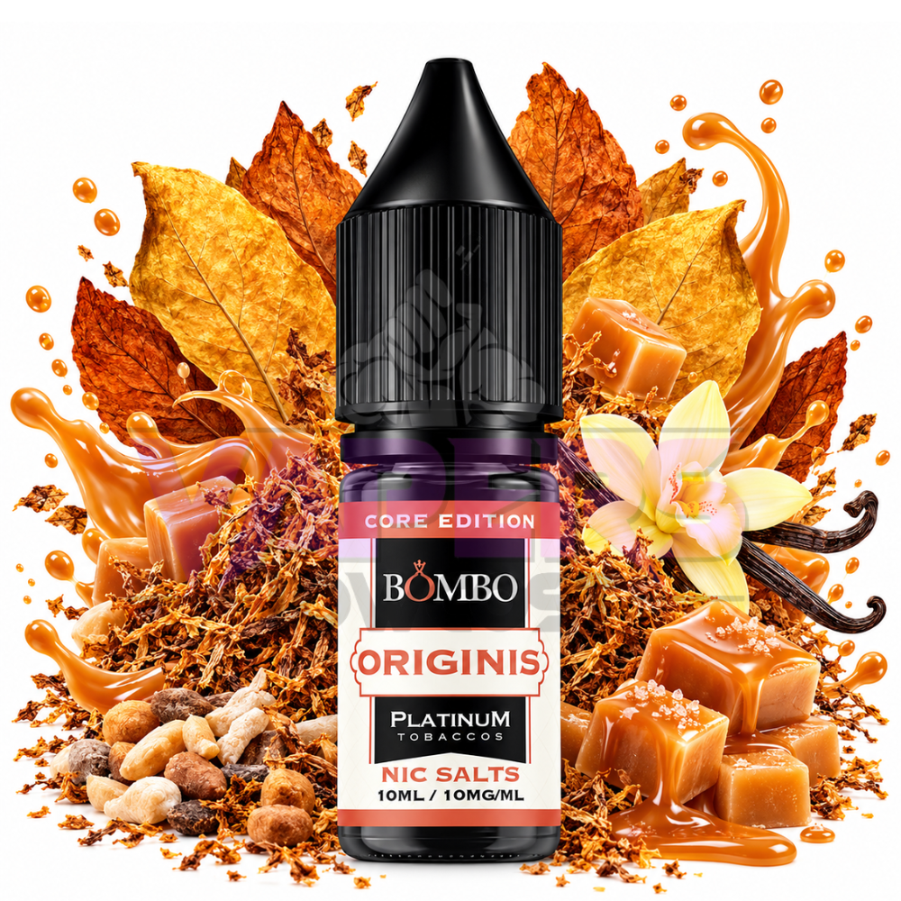 Bombo Core Edition Platinum Tobaccos Salts 10ml – Originis