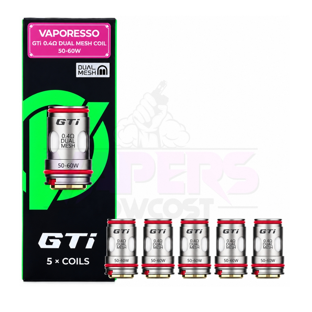 Caja Resistencias GTi 0.4Ω Vaporesso