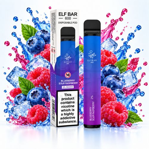 ElfBar 600 Blueberry Sour Raspberry