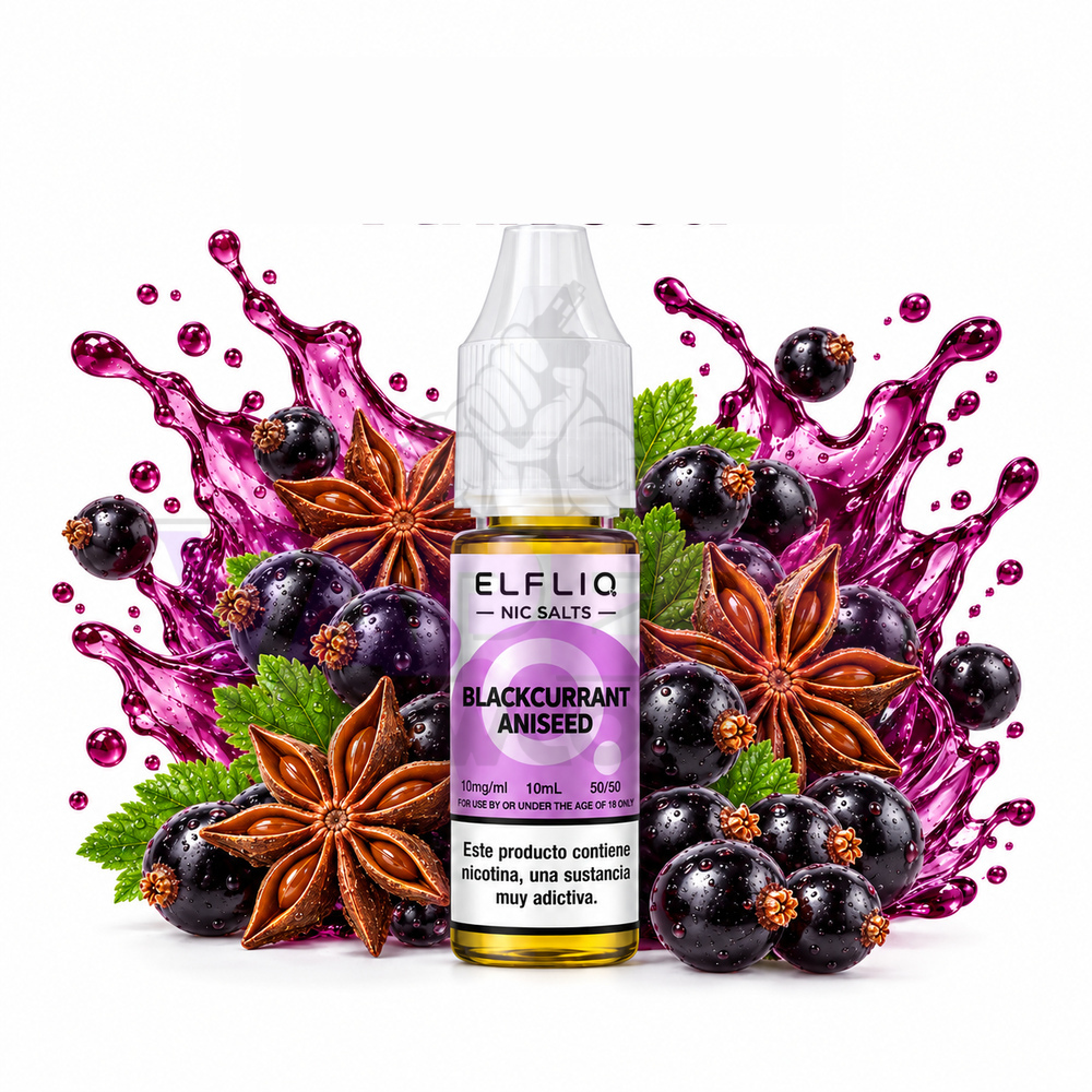 Elfliq by Elfbar Blackcurrant Aniseed 10ml