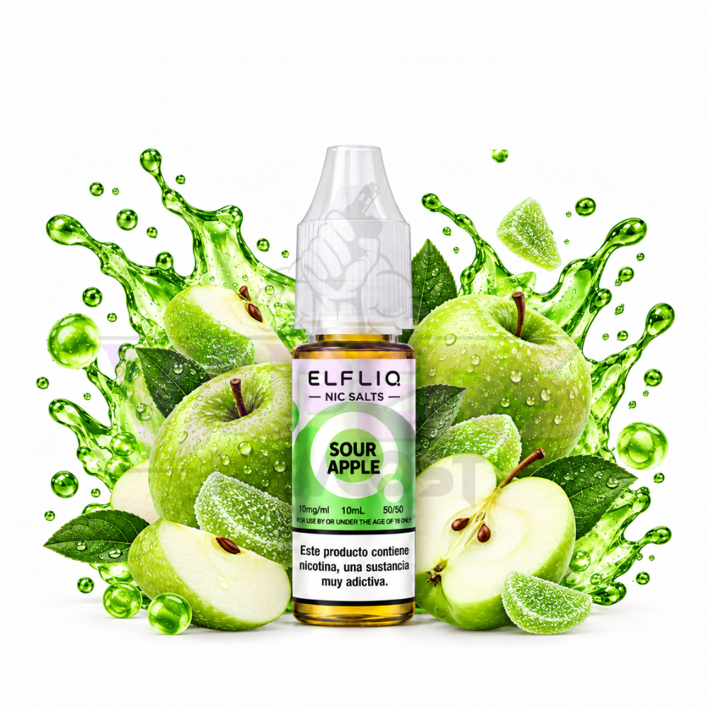 Elfliq by Elfbar Sour Apple 10ml