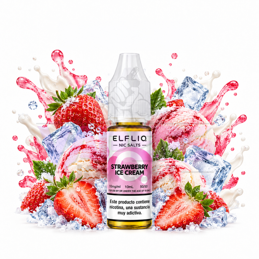 Elfliq Strawberry Ice Cream 10ml