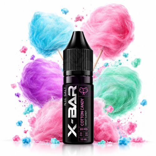 X-BAR N.I.C SALT Cotton Candy