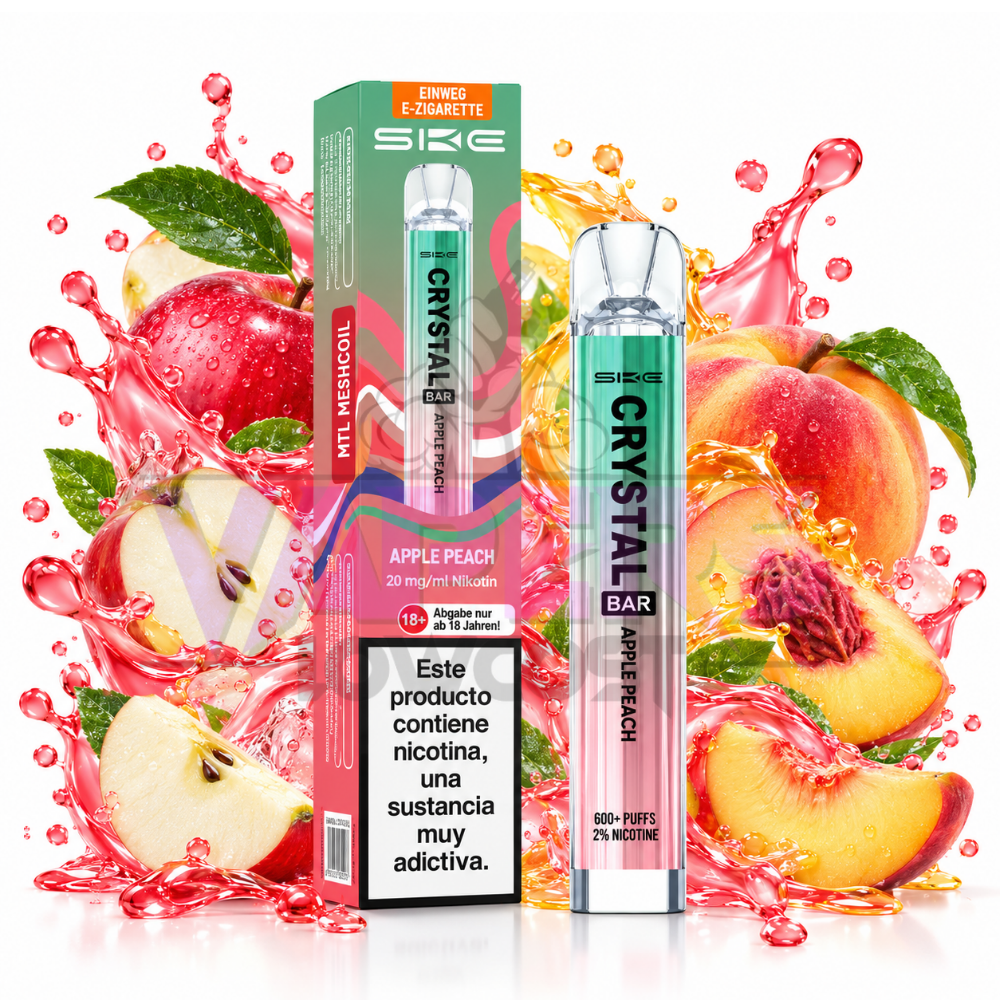 Ske Crystal Bar 20mg Apple Peach