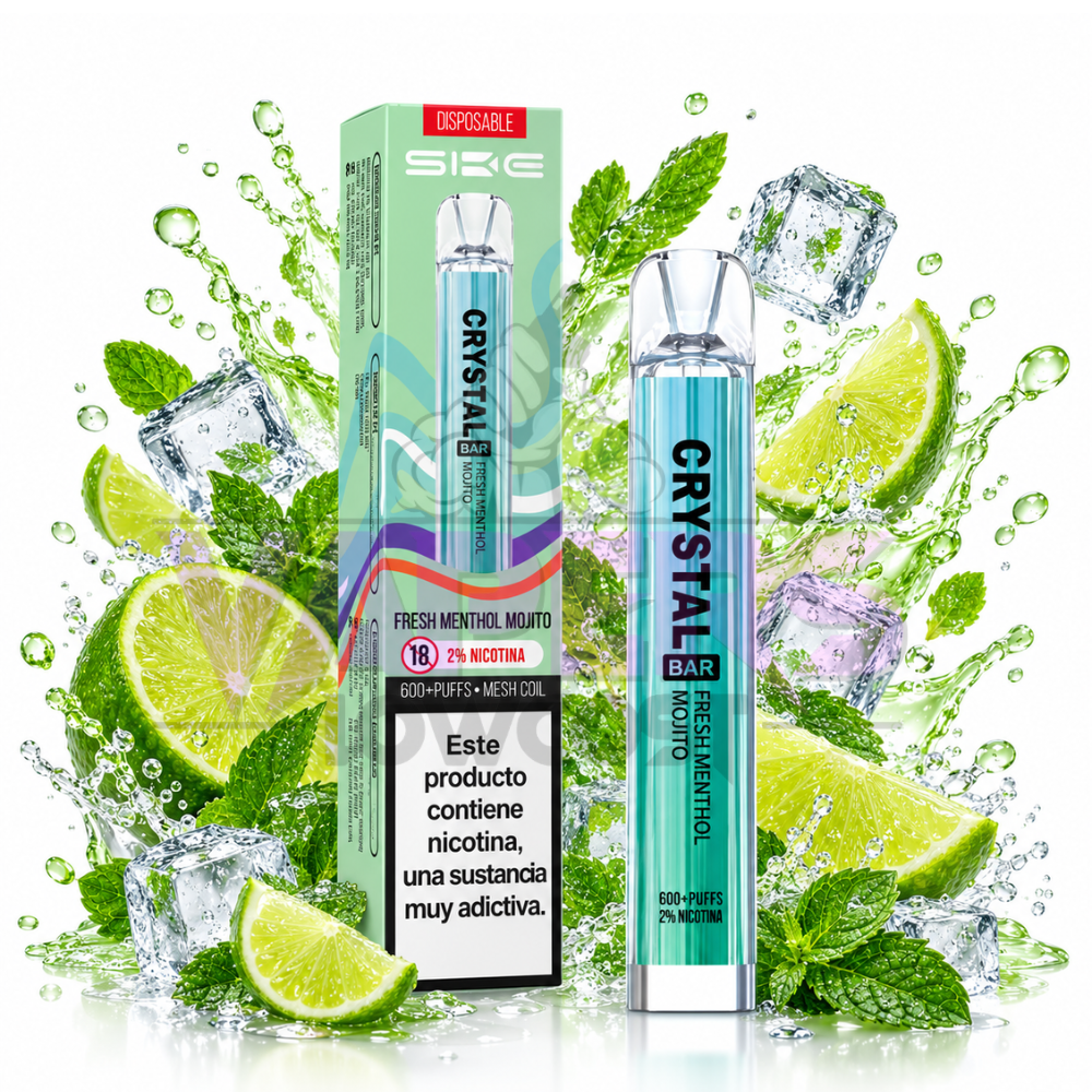 Crystal Bar Fresh Menthol Mojito 20mg
