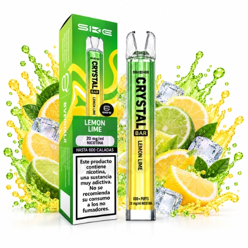 Crystal Bar Lemon Lime 20mg