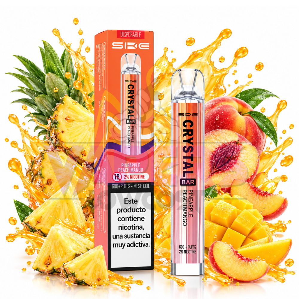 Crystal Bar Pineapple Peach Mango 20mg