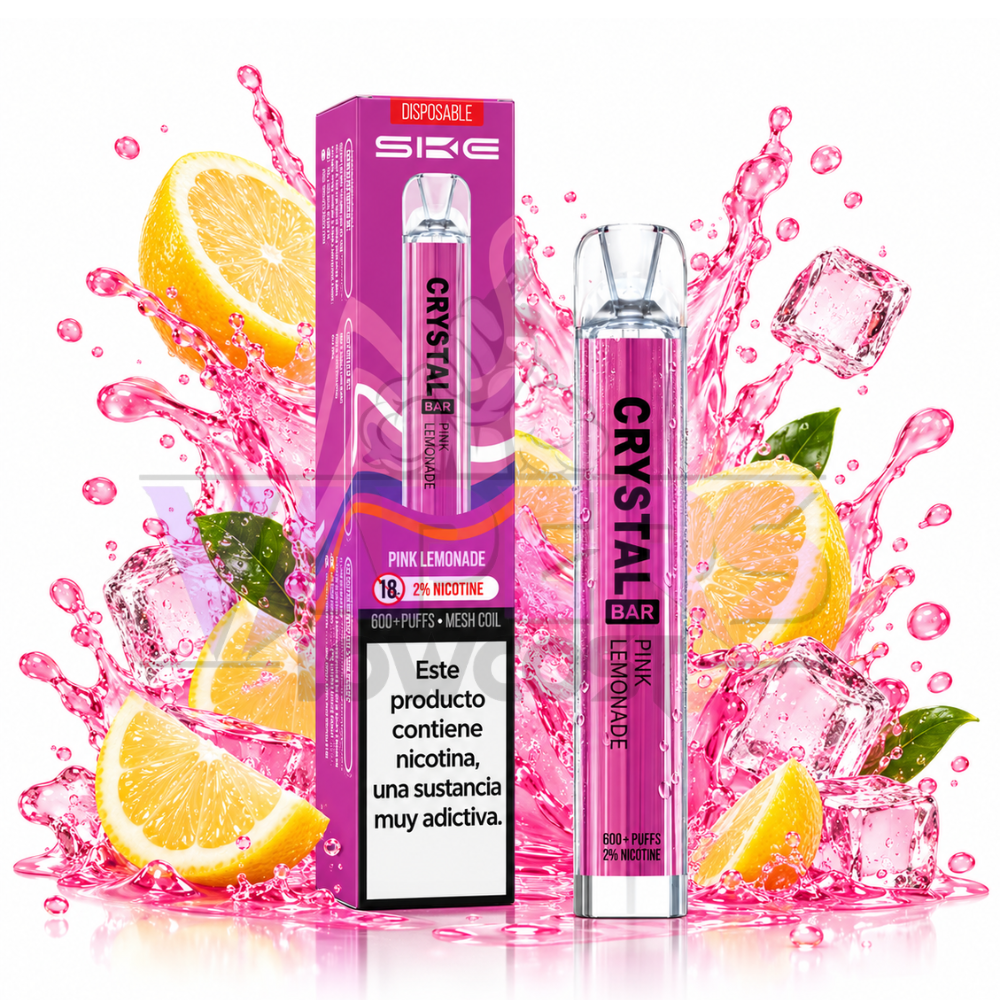 Crystal Bar Pink Lemonade 20mg