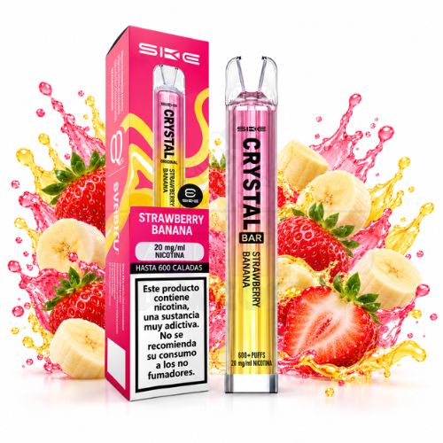 Crystal Bar Strawberry Banana 20mg
