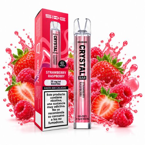 Crystal Bar Strawberry Raspberry 20mg