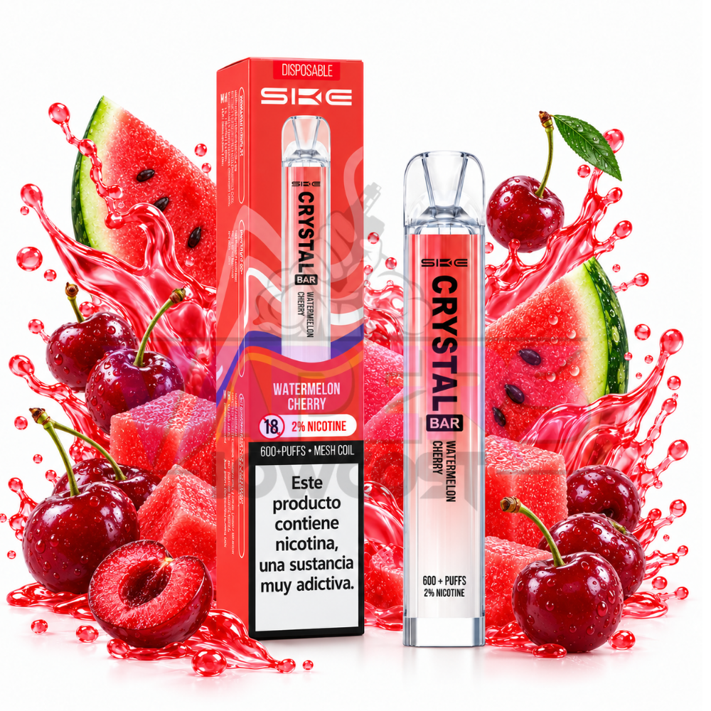 Crystal Bar Watermelon Cherry 20mg