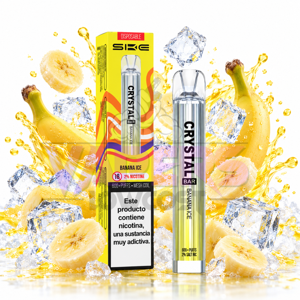 SKE Crystal Bar Banana Ice 20mg