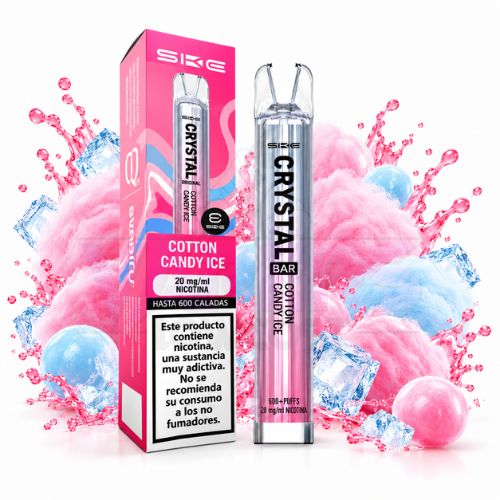 SKE Crystal Bar Cotton Candy Ice 20mg