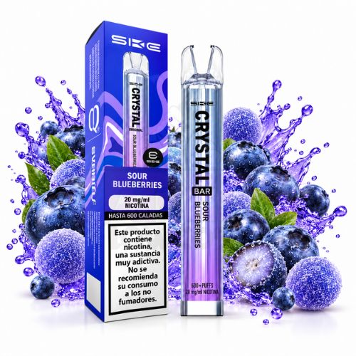 SKE Crystal Bar Sour Blueberries 20mg
