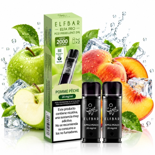 Elfbar Elfa Pro Manzana Melocotón
