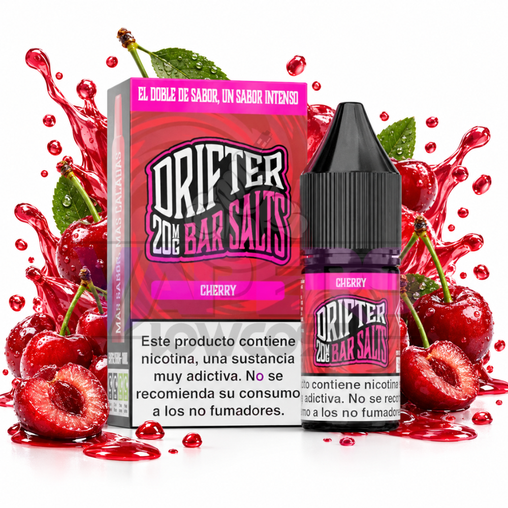 Drifter Bar Salts Cherry 10ml Juice Sauz