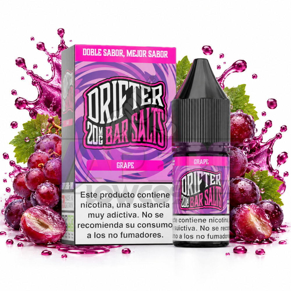 Drifter Bar Salts Grape 10ml Juice Sauz