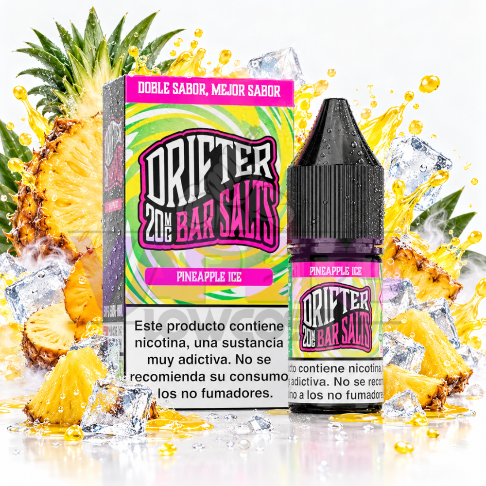 Juice Sauz Drifter Bar Salts 10ml – Pineapple Ice