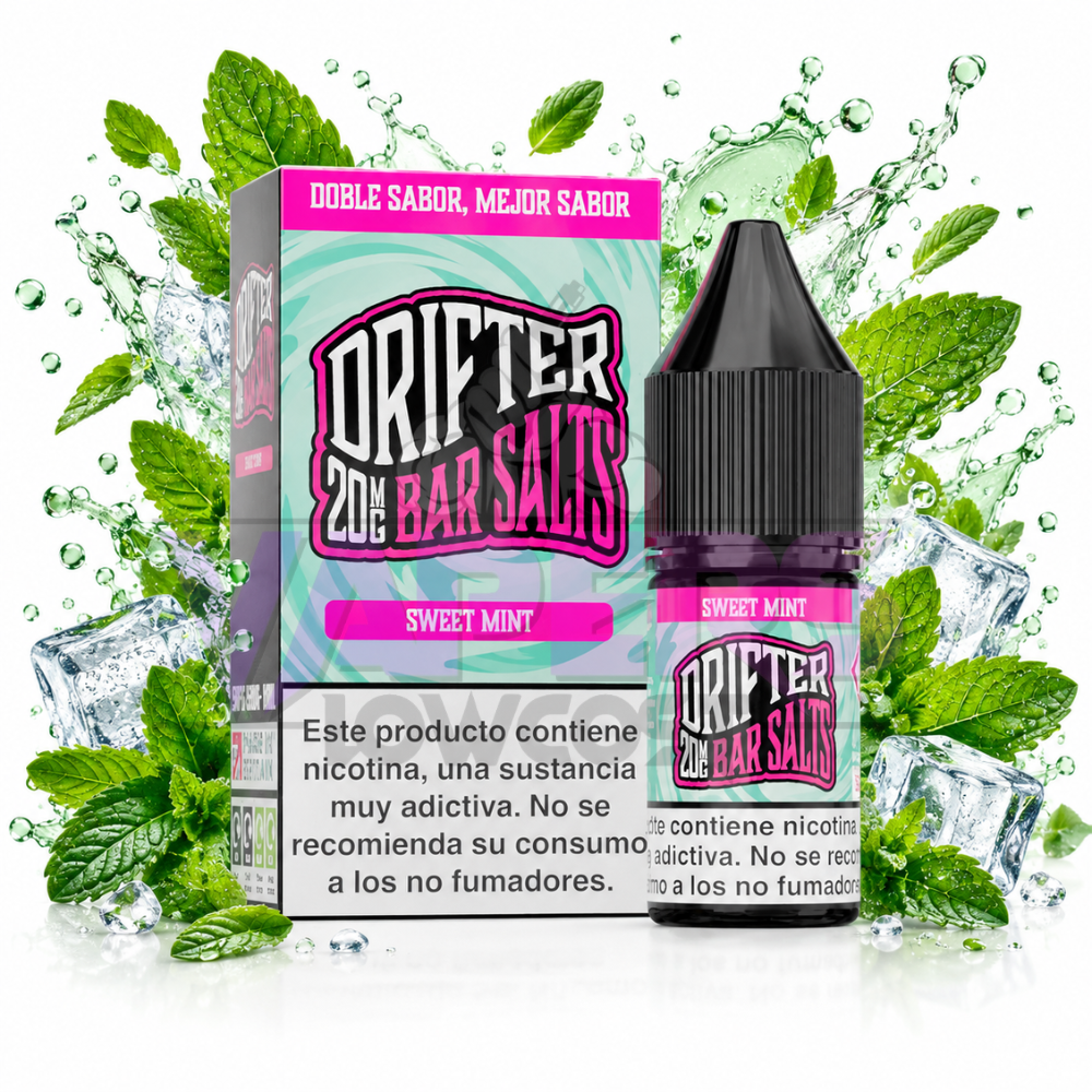 Drifter Bar Salts Sweet Mint 10ml Juice Sauz