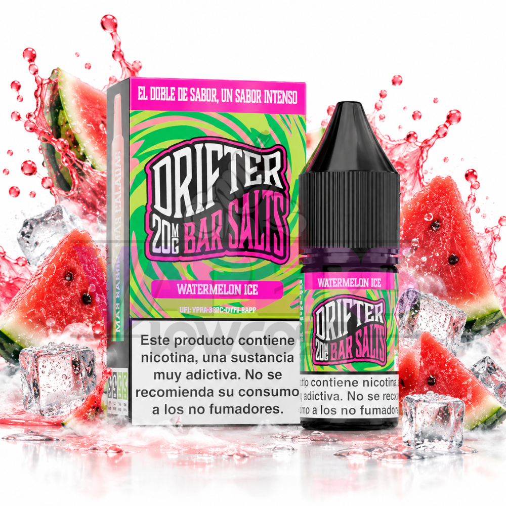 Drifter Bar Salts Watermelon Ice 10ml Juice Sauz
