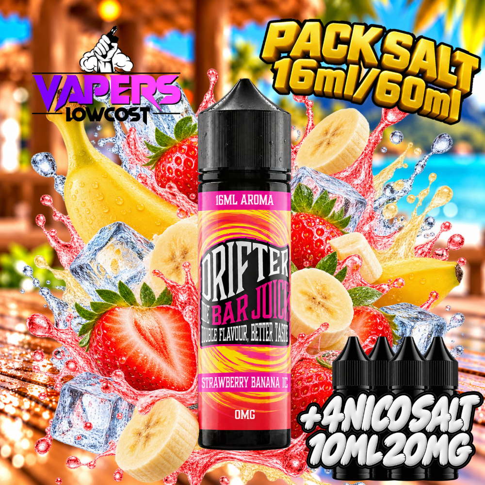 Drifter Bar Strawberry Banana Ice