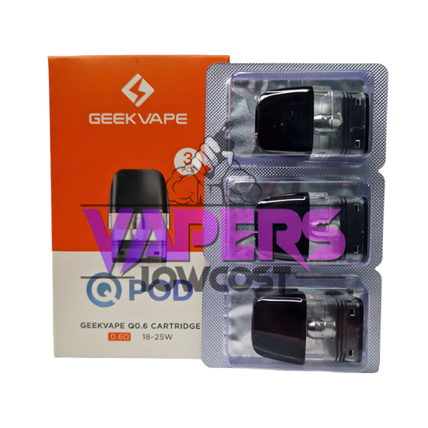 Cartuchos Sonder Q 0,6 ohm(3pcs)