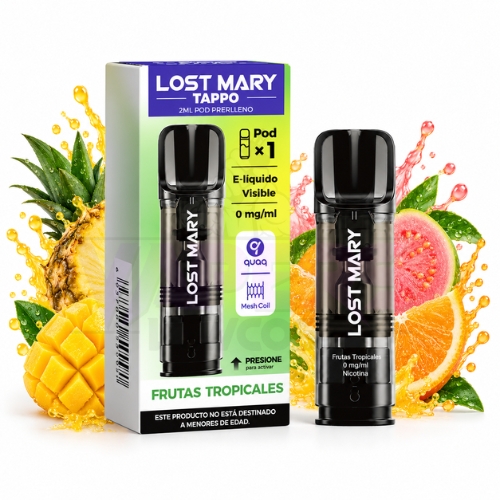 Lost Mary Tappo Zero Frutas Tropicales 2ml