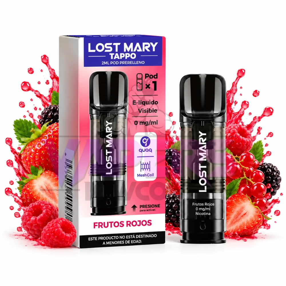 Lost Mary Tappo Zero Frutos Rojos 2ml