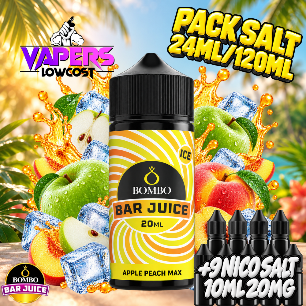 Bombo Bar Juice Apple Peach Max