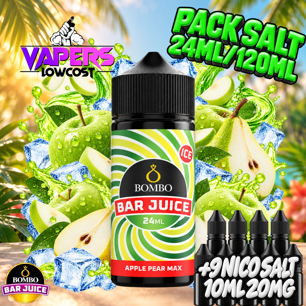 Bombo Bar Juice Apple Pear Max Ice
