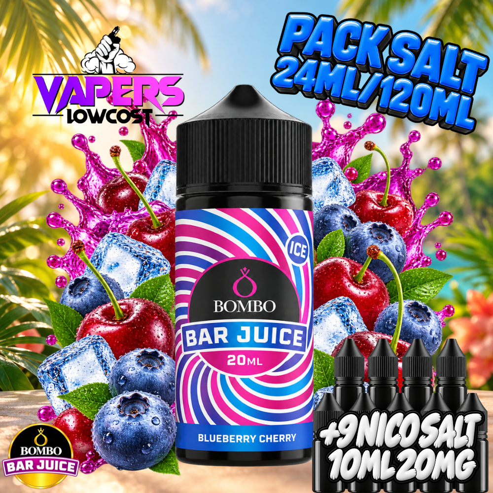 Bombo Bar Juice Blueberry Cherry