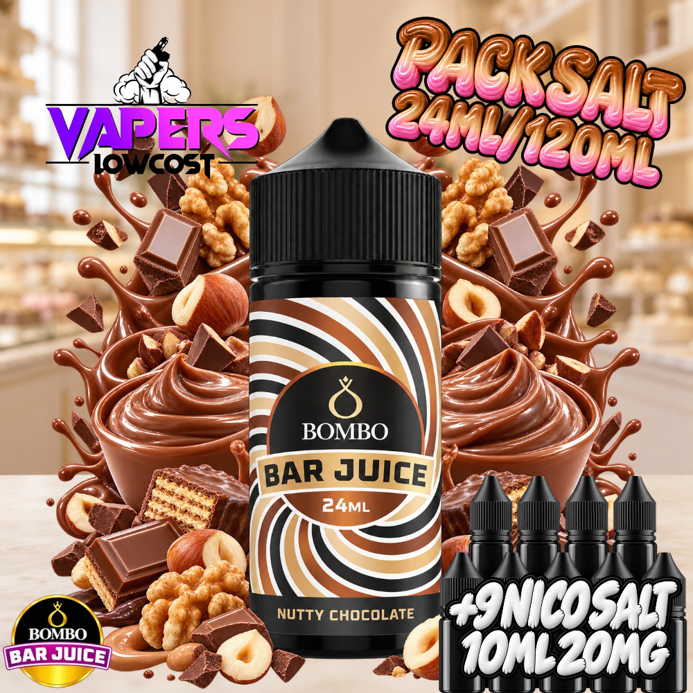 Bombo Bar Juice Nutty Chocolate