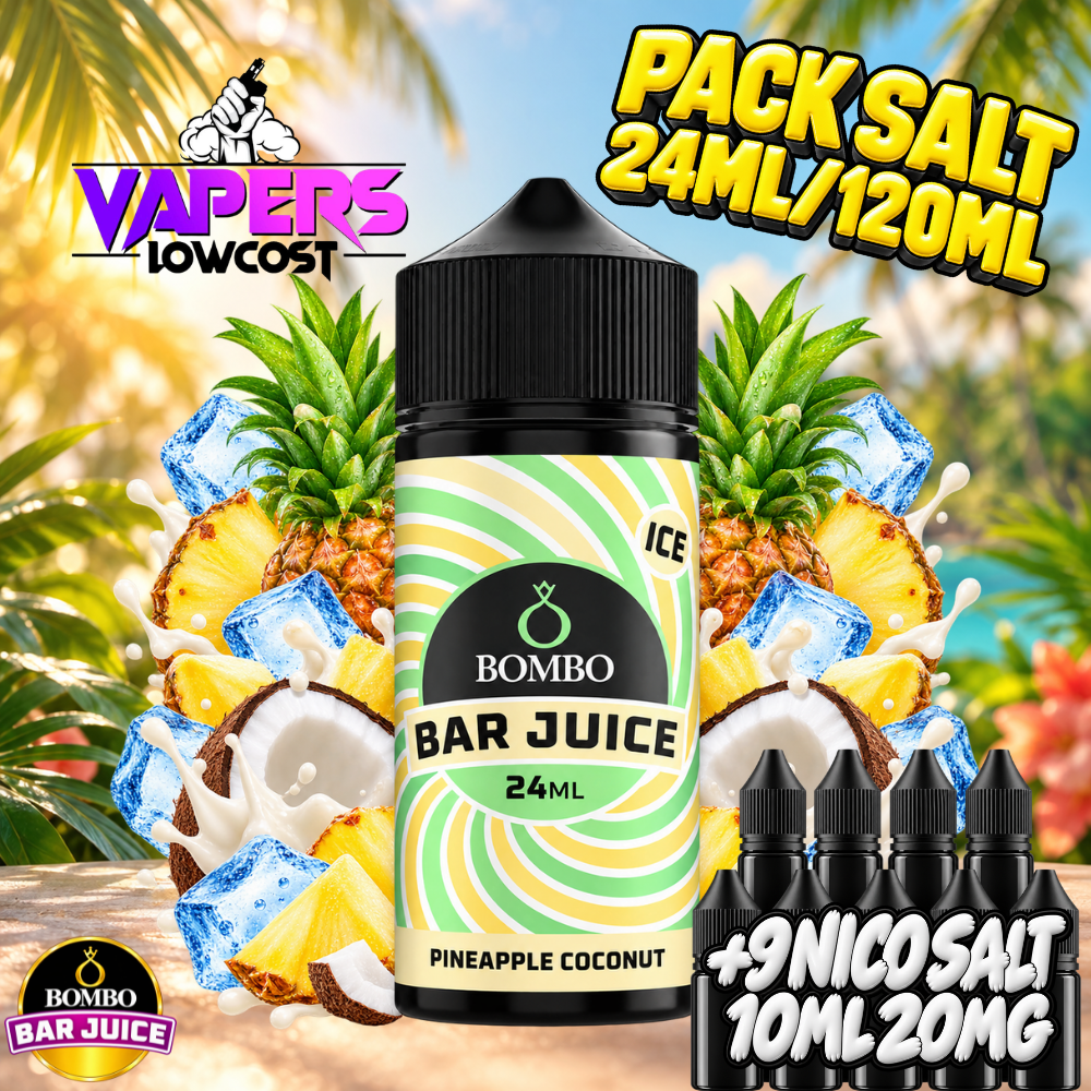 Bombo Bar Juice Pineapple Coconut Ice