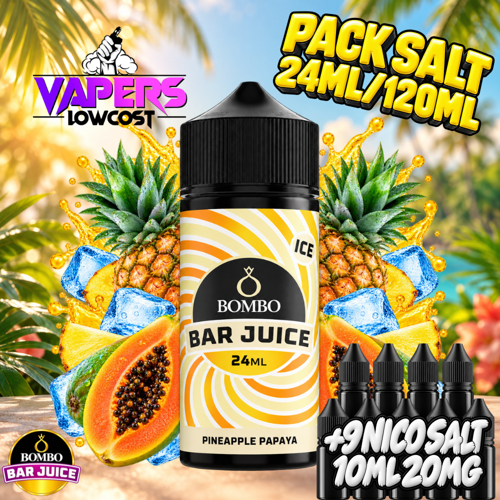 Bombo Bar Juice Pineapple Papaya Ice