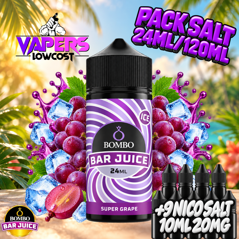 Bombo Bar Juice Super Grape Ice