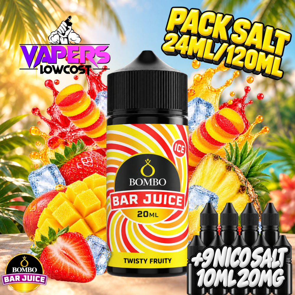 Bombo Bar Juice Twisty Fruity