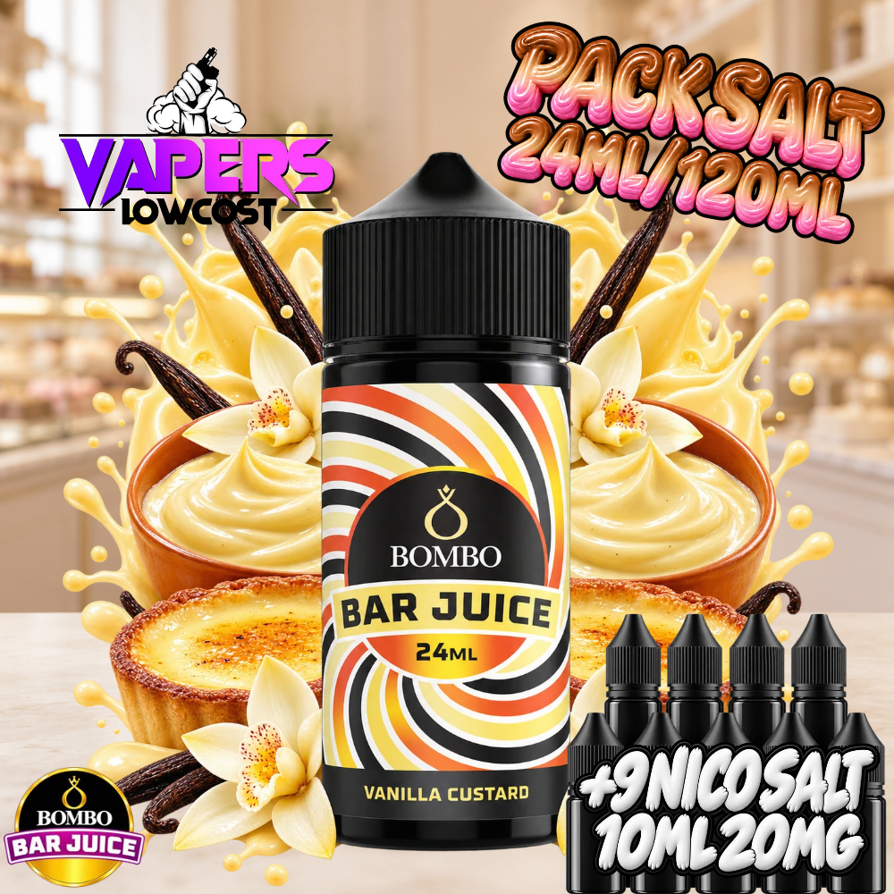 Bombo Bar Juice Vanilla Custard