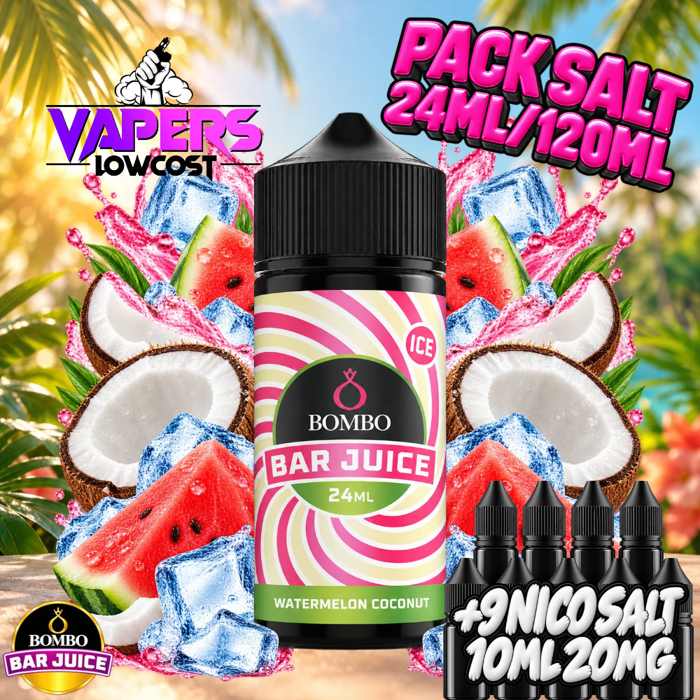 Bombo Bar Juice Watermelon Coconut Ice