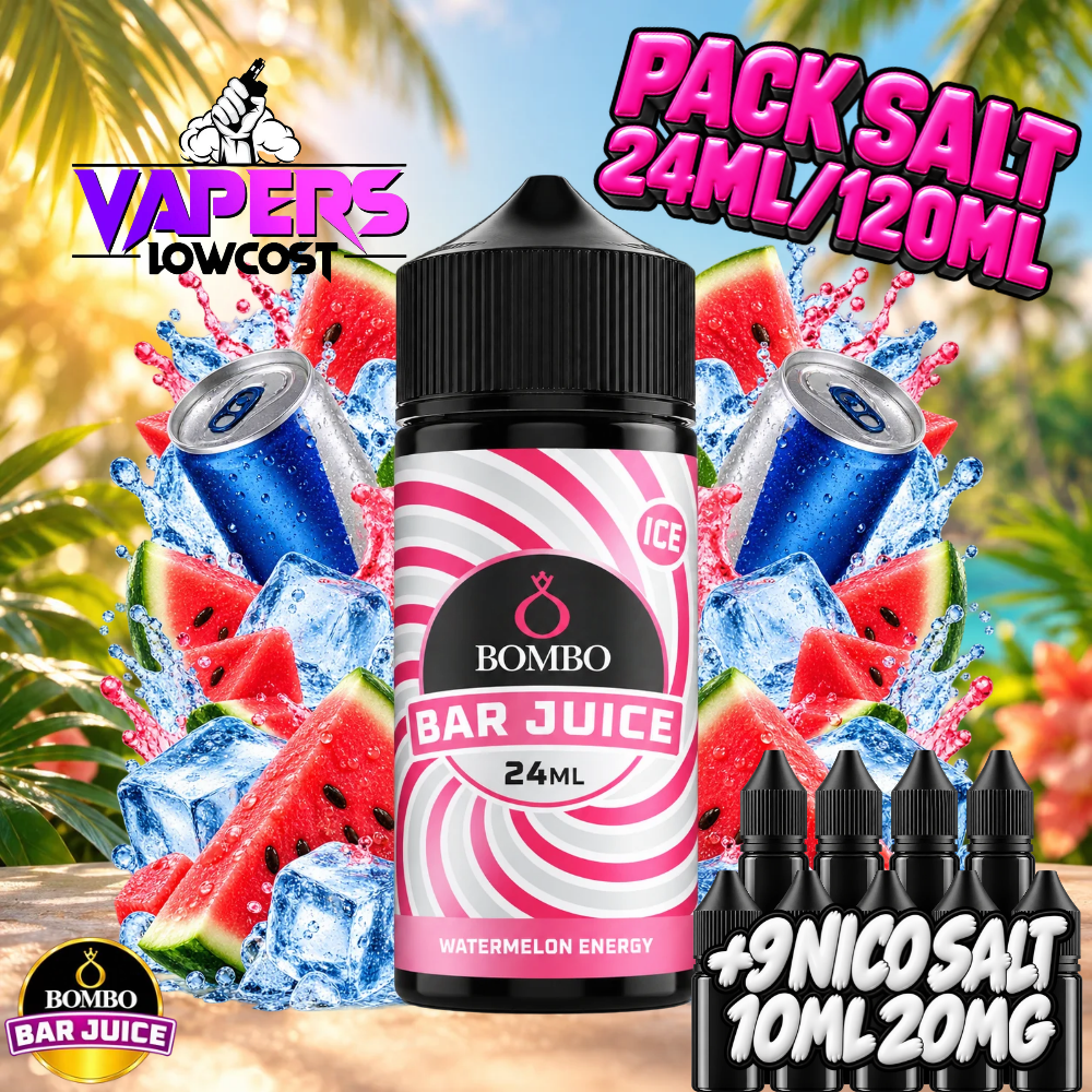 Bombo Bar Juice Watermelon Energy Ice