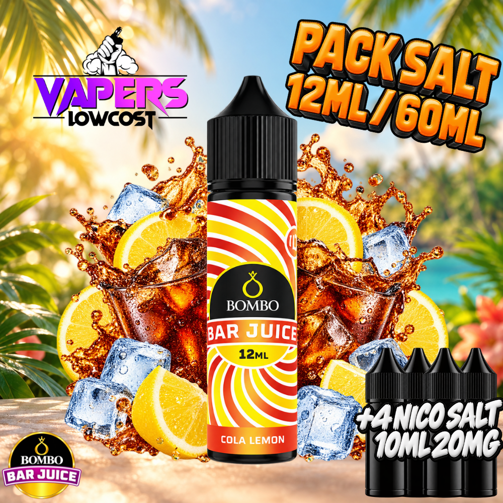 Bombo Bar Juice Cola Lemon Ice