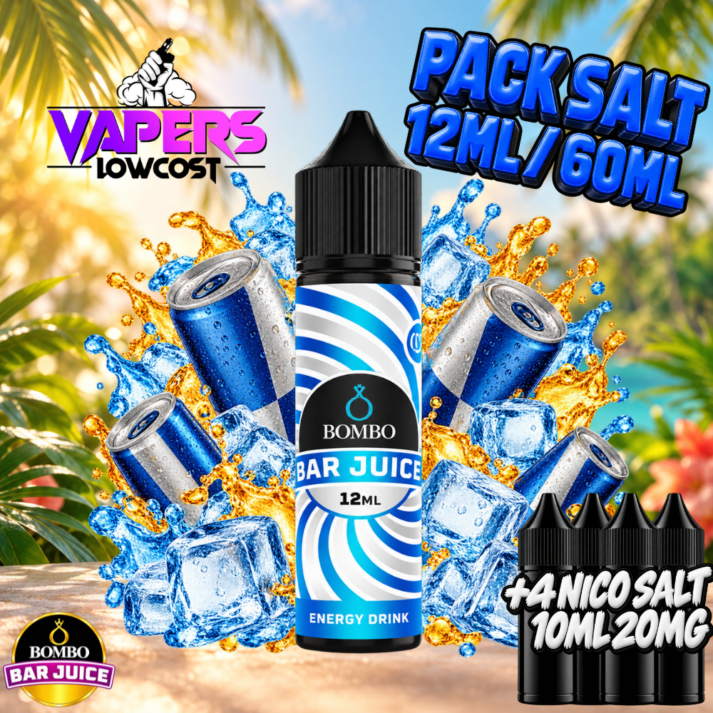 Bombo Bar Juice Energy Drink Ice