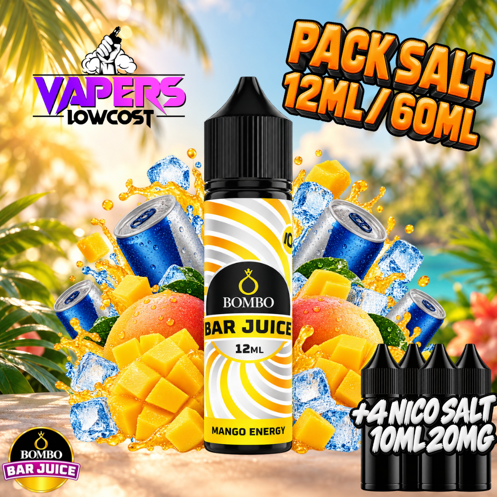 Bombo Bar Juice Mango Energy Ice