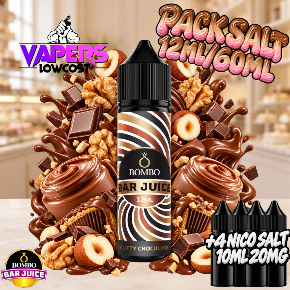 Bombo Bar Juice Nutty Chocolate