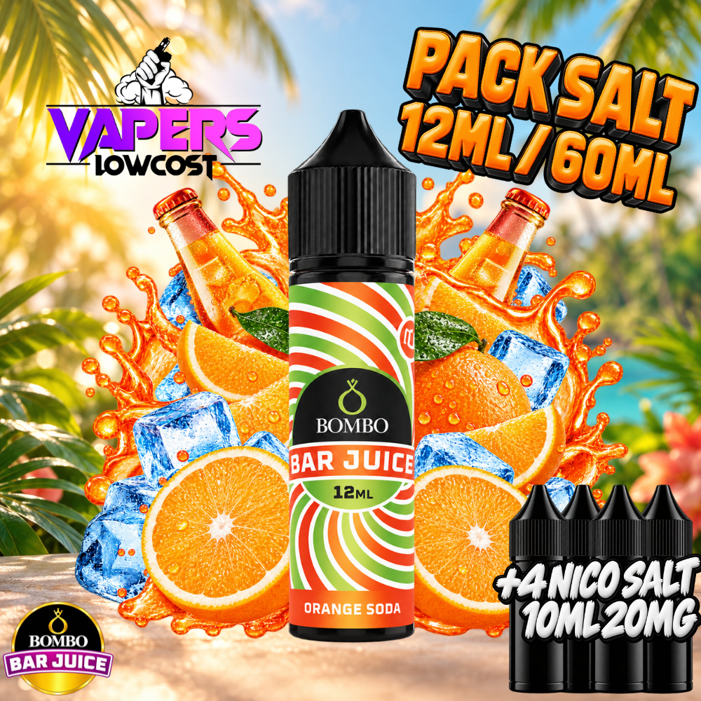 Bombo Bar Juice Orange Soda Ice
