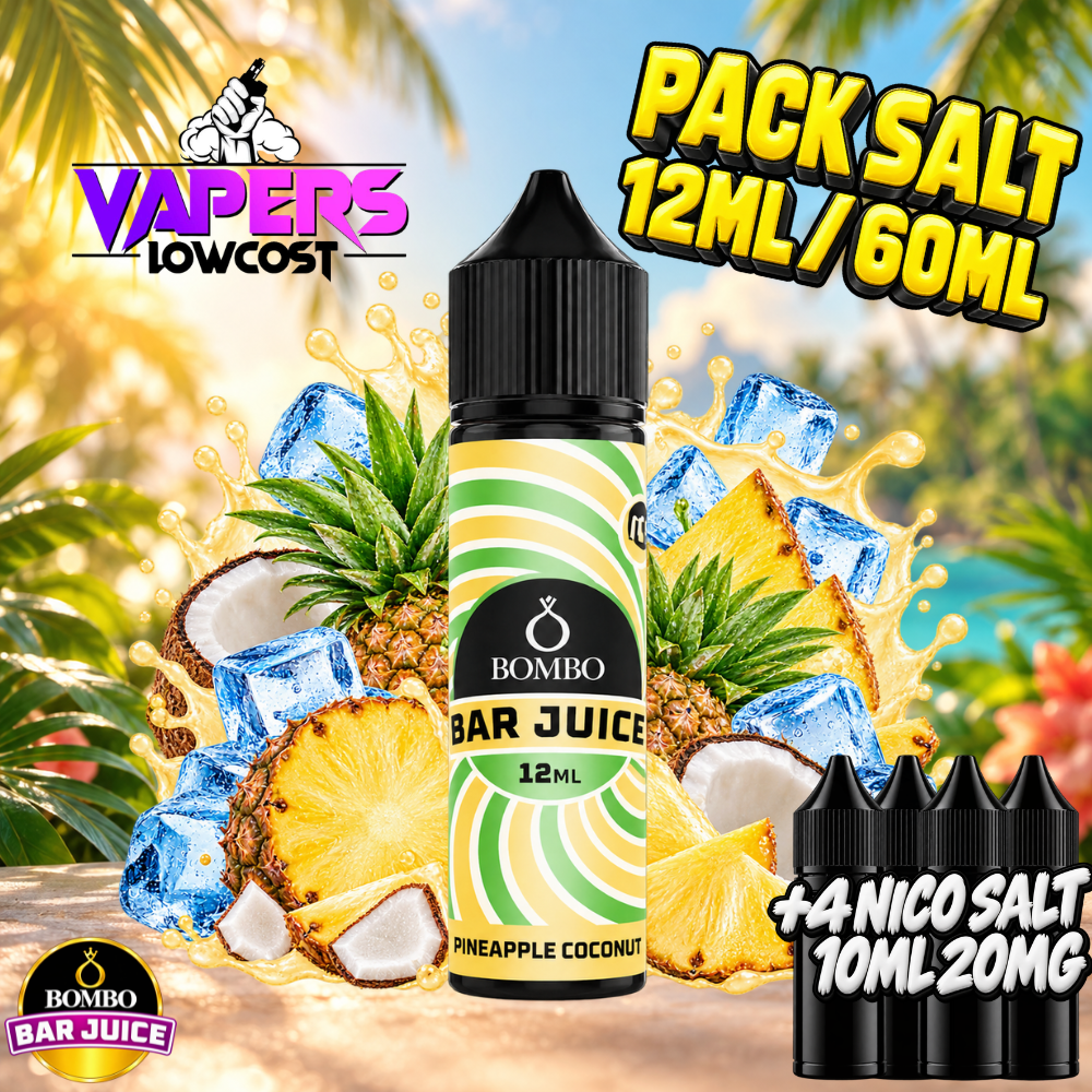 Bombo Bar Juice Pineapple Coconut Ice