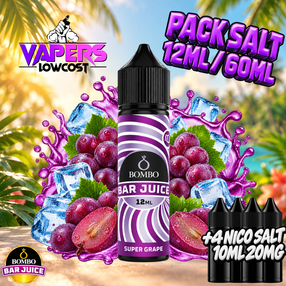 Bombo Bar Juice Super Grape Ice