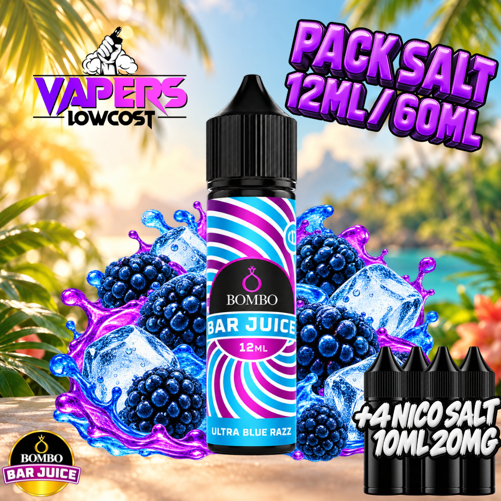 Bombo Bar Juice Ultra Blue Razz
